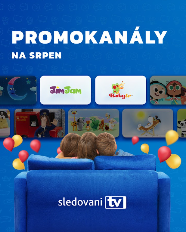Sledování TV srpen